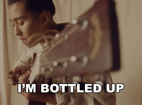Im Bottled Up Soran GIF - Im Bottled Up Soran Bottled Up Song GIFs