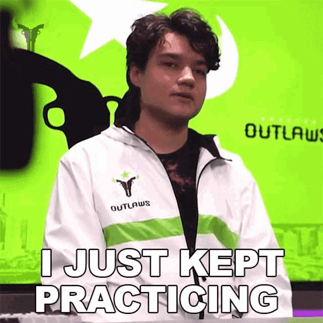 I Just Kept Practicing More And More Hydration GIF - I Just Kept Practicing More And More Hydration Outlaws GIFs