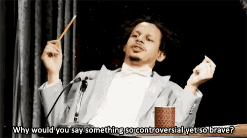 Eric Andre Controversial GIF