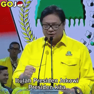 Golkar Gojo GIF - Golkar Gojo Jokowi GIFs