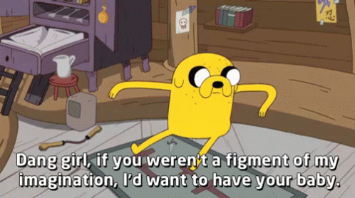 Me & My Lover GIF - Pua Pickup Lines Adventure Time GIFs