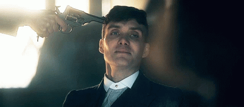 Tommy Shelby Peaky Blinders GIF - Tommy Shelby Peaky Blinders Gun To Head GIFs