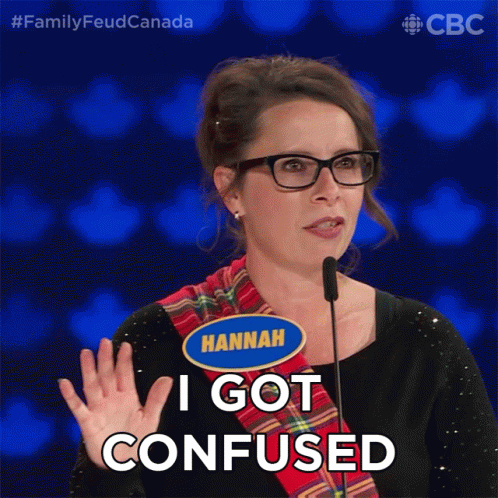 I Got Confused Family Feud Canada GIF - I Got Confused Family Feud Canada Im Confused GIFs