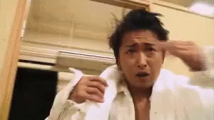 Shower Hair - Satoshi Ohno GIF - Satoshi Ohno Shower Towel GIFs