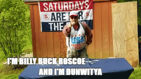 Billy Buck Roscoe GIF - Billy Buck Roscoe Dunwitya GIFs