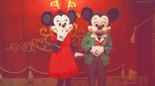 Mickey Mouse Minnie Mouse GIF - Mickey Mouse Minnie Mouse Mascot GIFs