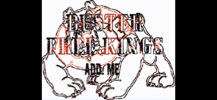 a logo for the bristol fire kings shows a bull with chains around its arms