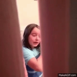 Girl Crying Bathroom GIF - Girl Crying Bathroom Brushing Hair GIFs