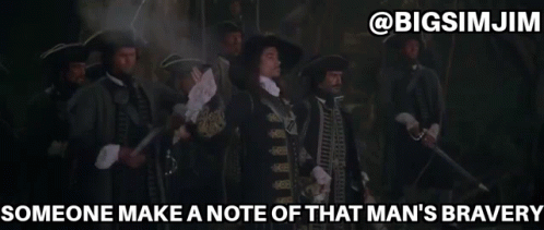 Someone Make A Note Of That Mans Bravery Pirates Of The Caribbean On Stranger Tide GIF - Someone Make A Note Of That Mans Bravery Pirates Of The Caribbean On Stranger Tide Pirates Of The Caribbean GIFs