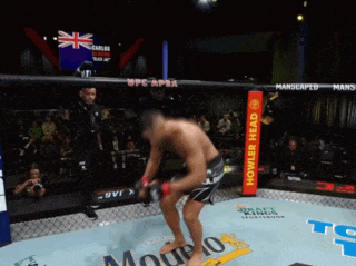 a man in a boxing ring with howler head written on it