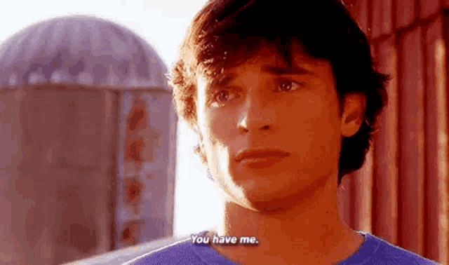 Smallville Clark Kent GIF - Smallville Clark Kent You Have Me GIFs