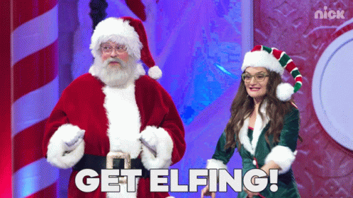 Get Elfing Santa GIF - Get Elfing Santa Ms Jingles GIFs