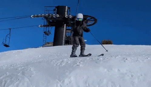 Skiing Gnar GIF - Skiing Gnar Justin Wong GIFs