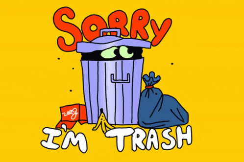 Sorry Trash GIF - Sorry Trash Imgarbage GIFs