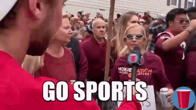 Go Sports Virginia State GIF - Go Sports Virginia State Proud Mom GIFs