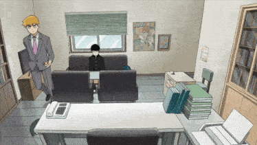 Reigen Arataka GIF