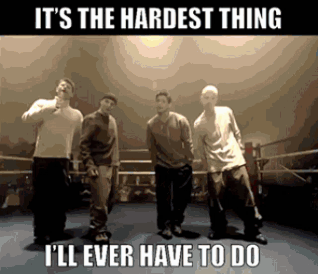 98degrees The Hardest Thing GIF - 98degrees The Hardest Thing Ill Ever Have To Do GIFs