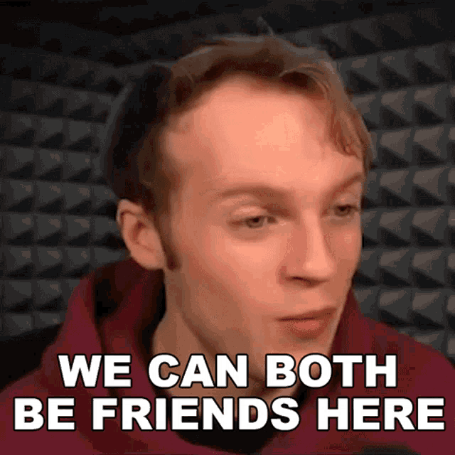We Can Both Be Friends Here Fred Pye GIF - We Can Both Be Friends Here Fred Pye Nought GIFs