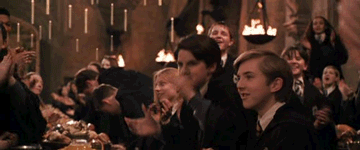 Hp GIF - Applause Harry Potter GIFs