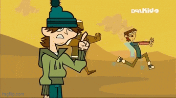 a cartoon of a man wearing a blue hat and a green hoodie with the word dakiko on the bottom right
