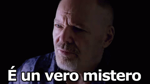 Vasco Rossi Mistero Non Lo So E' Un Mistero GIF - Vasco Rossi Mystery I Dont Know GIFs