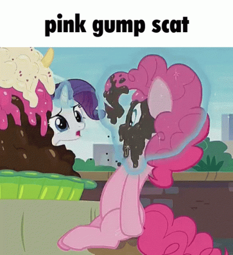 Pink Gump Scat GIF