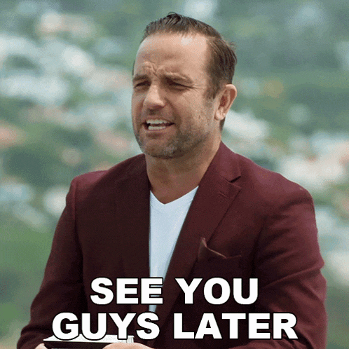See You Guys Later Tj Lavin GIF
