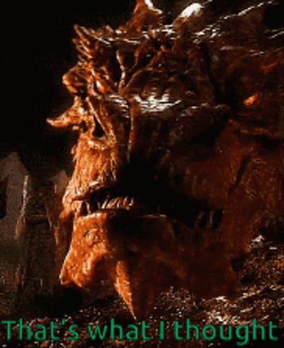 Dragon Thats What I Thought GIF - Dragon Thats What I Thought Monster GIFs