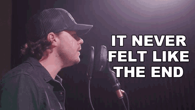 It Never Felt Like The End Josh Ross GIF - It Never Felt Like The End Josh Ross First Taste Of Gone Song GIFs