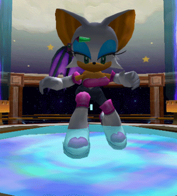 Rouge The Bat Sonic Adventure 2 GIF - Rouge The Bat Sonic Adventure 2 Jiggle Physics GIFs