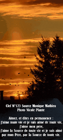 a picture of a sunset with a quote in the bottom right