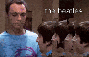 The Beatles Bazinga GIF - The Beatles Bazinga Big Bang Theory GIFs
