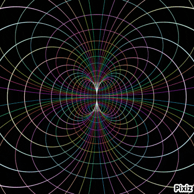 a black and white image of a swirl with pixiz written on the bottom