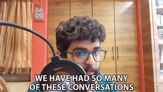 We Have Had So Many Of These Conversations Aakash Mehta GIF - We Have Had So Many Of These Conversations Aakash Mehta Talks GIFs