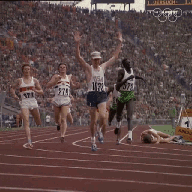 Finish The Race Peter Snell GIF - Finish The Race Peter Snell Olympics GIFs