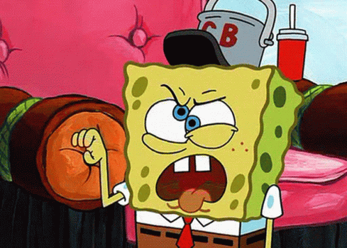 Spongebob Angry GIF - Spongebob Angry Talk To My Hand GIFs