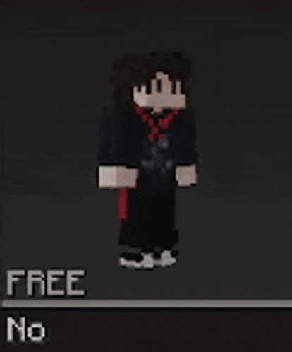 a minecraft character with a scarf around his neck is free to download