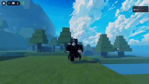 a screenshot of a video game with the name lucky on the bottom