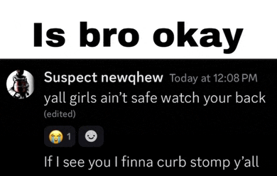 a screenshot of a text from suspect newqhew