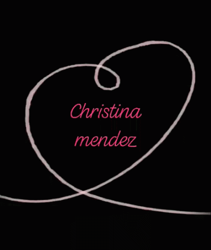 Christina Mendez Heart GIF - Christina Mendez Heart Love GIFs