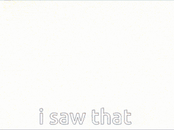 an open book with the words " i saw that " written on it
