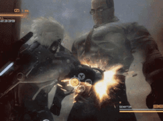 a video game screen shows a man with a gun and the number 2339 on the bottom