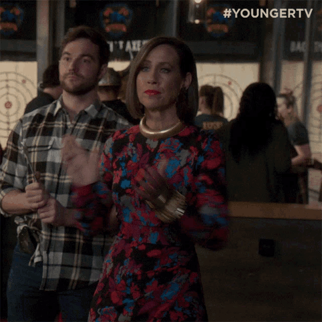 Clapping Nice One GIF - Clapping Nice One Miriam Shor GIFs