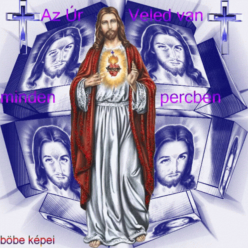 Jézusáldás Jesus GIF