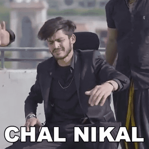 Chal Nikal Sumit Bhyan GIF - Chal Nikal Sumit Bhyan Chal Nikal Jao GIFs