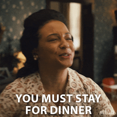 You Must Stay For Dinner Coretta Scott King GIF - You Must Stay For Dinner Coretta Scott King Rustin GIFs
