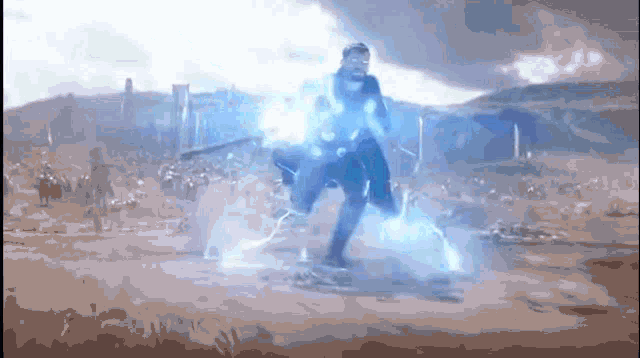Thor Thanos GIF - Thor Thanos Lightning GIFs