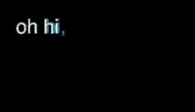 a logo for garbage piece of juju is displayed on a black background