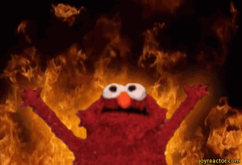 Elmo Hell GIF - Elmo Hell Sesame Street GIFs