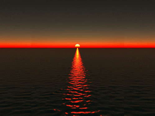 Redsky Ocean GIF - Redsky Ocean Sunset Shimmer GIFs